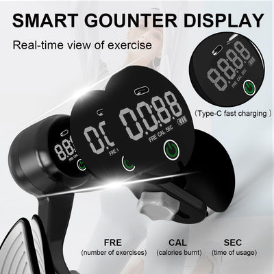 Rechargeable Thigh Master & Kegel Exerciser – Adjustable Resistance & Smart Counter for Full-Body Toning